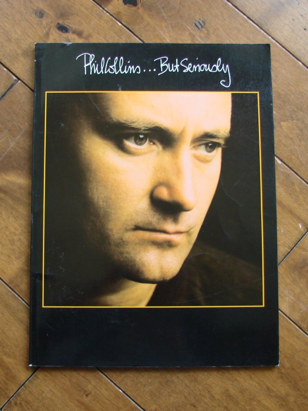 Phil Collins But Seriously Piano Guitar Sheet Music Book Another Day In Paradise